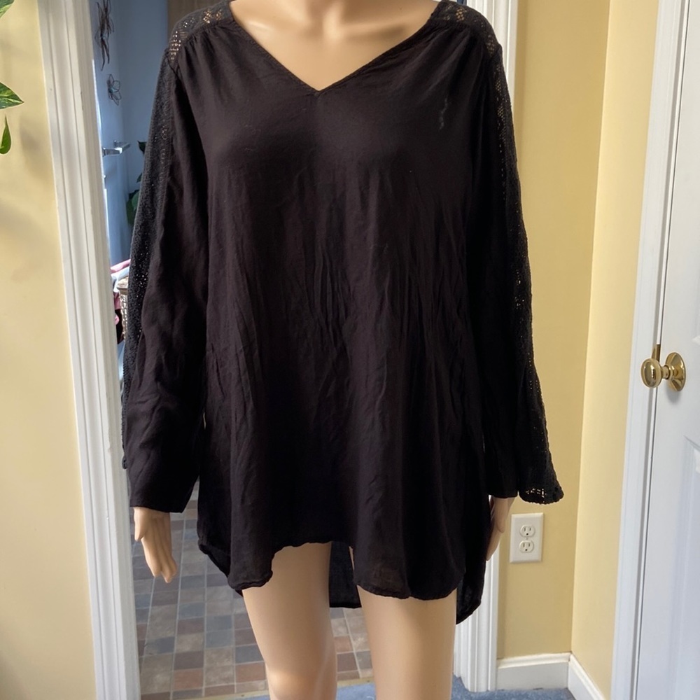 Black Dress/Coverup size Large